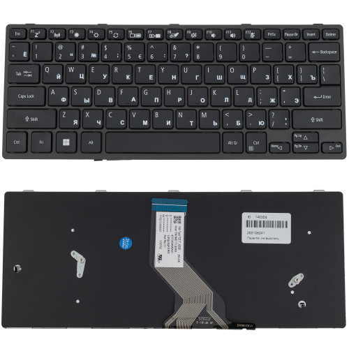 Клавиатура для ноутбука ACER (Travelmate B311-31 ) rus, black