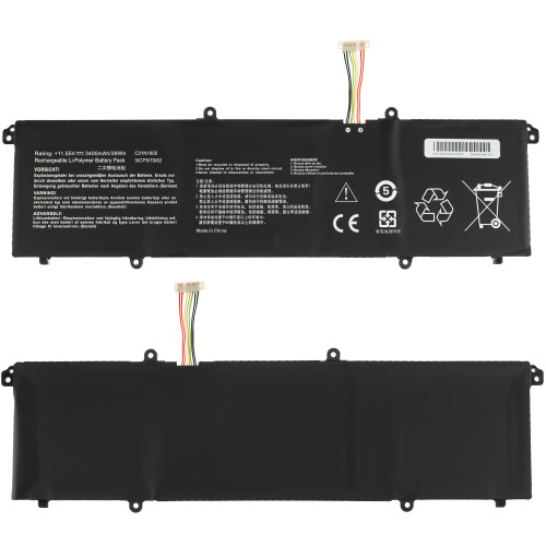 Батарея для ноутбука Asus C31N1905 (Vivobook 17 X1704VA) 11.55 3400mAh Black