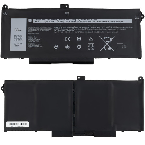 Батарея для ноутбука Dell RJ40G (Latitude: 15 5520, 14 5420) 15.2V 4145mAh Black