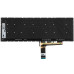 Клавіатура для ноутбука LENOVO (Yoga Pro 9 16IRP8) rus, dark blue, без кадру, підсвічування клавіш