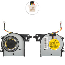 Оригинальный вентилятор для ноутбука HP Pavilion x360 13-S000, 13-S100, DC 5V 0.5A, 4pin (FCN DFS400705PU0T) (Кулер)