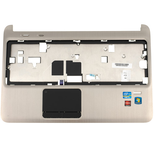 Б.У Верхняя часть корпуса для ноутбука HP (Pavilion DV6-6B) silver