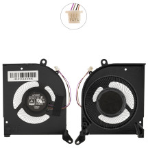 Оригинальный вентилятор для ноутбука MSI (GS66, MS-16V1) (CPU FAN)