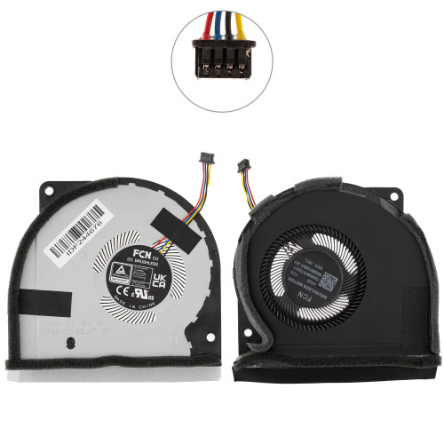 Оригінальний вентилятор для ноутбуку Asus (GV301RE, GC32L, NR2203RW), 12V