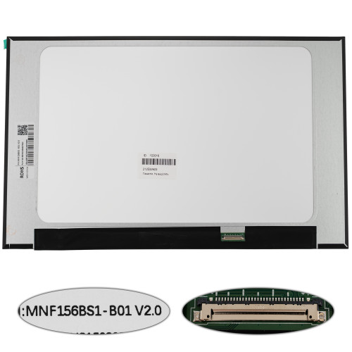 Матриця 15.6 MNF156BS1-B01 (1920*1080, 30pin(eDP, IPS), LED, SLIM(без дод. панелі), матова, роз'єм праворуч знизу) для ноутбука