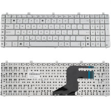 Клавиатура для ноутбука ASUS (N55, N75, X5QS) rus, silver (N55 version)