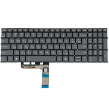 Клавіатура для ноутбука LENOVO (IdeaPad Slim: 3 16AHP10 series) rus, black, без кадру