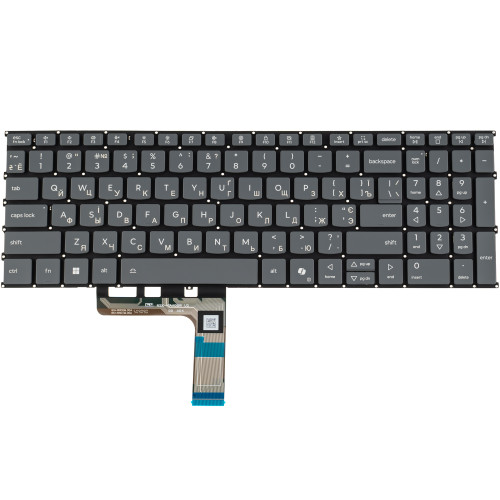 Клавиатура для ноутбука LENOVO (IdeaPad Slim: 3 16AHP10 series) rus, black, без фрейма