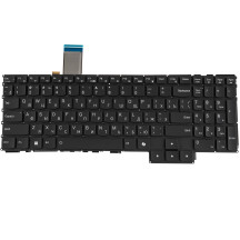 Клавіатура для ноутбука LENOVO (Legion: 5-15 series), rus, black, без фрейма, підсвічування клавіш (RGB) (copilot)