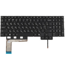 Клавіатура для ноутбука LENOVO (Legion: 5-15AHP10 series), ukr, black, без фрейма, підсвічування клавіш (RGB 24) (copilot)