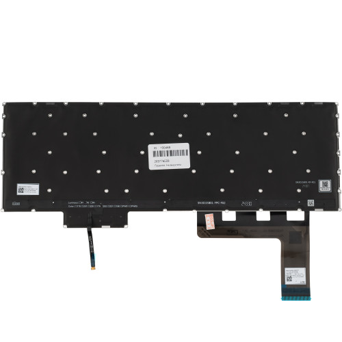 Клавиатура для ноутбука LENOVO (Legion: 5-15AHP10 series), ukr, black, без фрейма, подсветка клавиш (RGB 24) (copilot)
