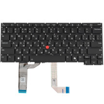 Клавиатура для ноутбука LENOVO (ThinkPad: L13 Gen 6) rus, black, подсветка клавиш (copilot)