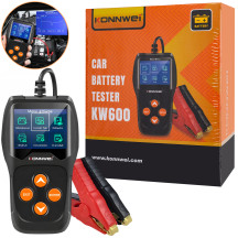 Тестер акумуляторних батарей Konnwei KW600 12v, black