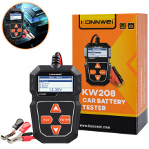 Тестер акумуляторних батарей Konnwei KW208 6-12v, black