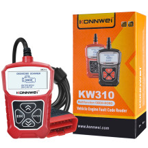 Универсальный автомобильный сканер Konnwei KW310, red