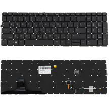 Клавіатура для ноутбука HP (EliteBook: 850 G7, 855 G7) rus, black, без фрейма, з джойстиком