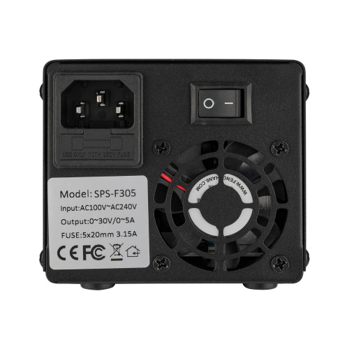 Лабораторный блок питания SPS-F305 30V 5A, цифрофая индикация, 4 розряда