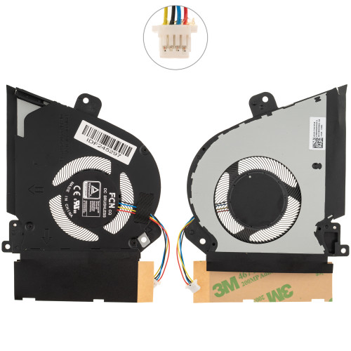 Оригинальный вентилятор для ноутбука ASUS TUF Dash F15 FX516PC (GPU FAN), 5V