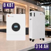 Комплект автономного енергоживлення: Felicity IVEM8048-II 8 кВт 48 В+ Felicity FLB48314TG1-H 51.2V 314Ah