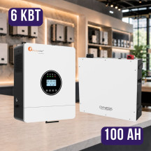 Комплект автономного енергоживлення: Felicity IVEM6048-II 48В 6 кВт+ Dyness BX51100 51.2v 100ah