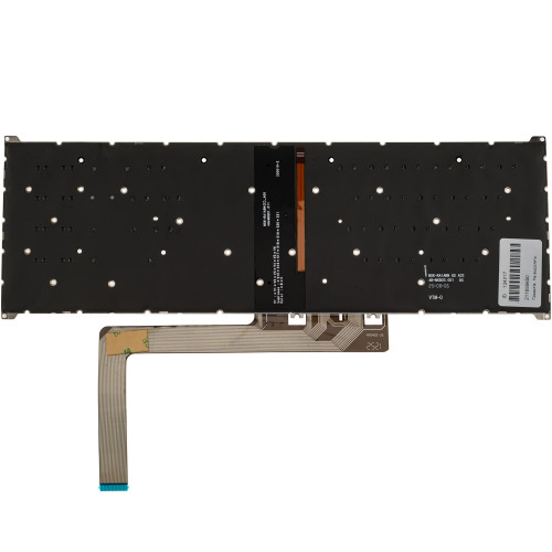 Клавіатура для ноутбука ACER (AS: A315-24) rus, black, без фрейму, підсвічування клавіш