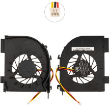 Вентилятор для ноутбука HP PAVILION DV5-1000 FOR AMD CPU, DV5-1100, DV5-1200, DV5T-1000 Series, DC05V 0.38A, 3pin (BRUSHLESS KSB0505HA-8J75) (Кулер)