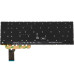 Клавіатура для ноутбука ASUS (K3604, K3605 series) rus, black, без фрейму, підсвічування клавіш