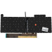 Клавіатура для ноутбука ASUS (FA607 series) rus, black, без фрейму, підсвічування клавіш (RGB)