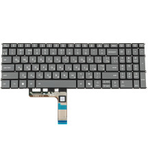 Клавиатура для ноутбука LENOVO (IdeaPad Slim: 3 16AHP10 series) ukr, black, без фрейма, подсветка клавиш (copilot)