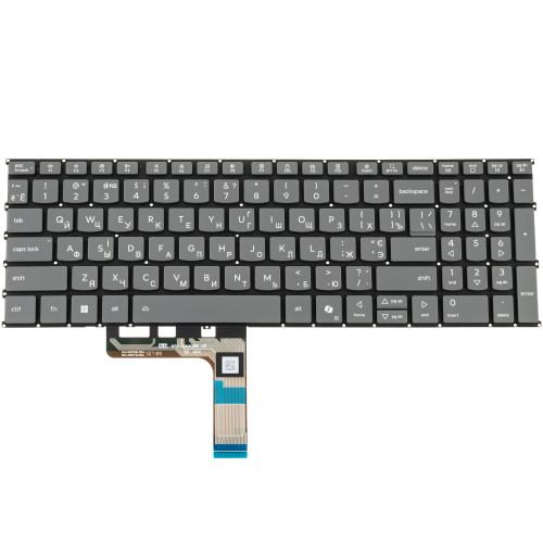 Клавиатура для ноутбука LENOVO (IdeaPad Slim: 3 16AHP10 series) ukr, black, без фрейма, подсветка клавиш (copilot)