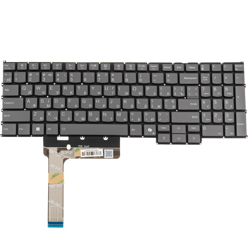Клавиатура для ноутбука LENOVO (IdeaPad Pro: 5 16AKP10 series), ukr, black, без фрейма, подсветка клавиш (copilot)
