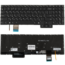 Клавиатура для ноутбука LENOVO (LOQ 15IAX9  series), ukr, onyx black, без фрейма, подсветка клавиш