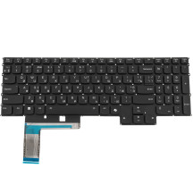 Клавіатура для ноутбука LENOVO (Legion Pro 7 16 series), ukr, black, без фрейма, підсвічування клавіш (RGB Per key) (copilot)