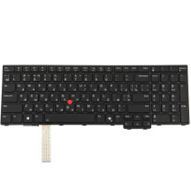 Клавиатура для ноутбука LENOVO (ThinkPad L16 Gen 2) ukr, black, подсветка клавиш (copilot)