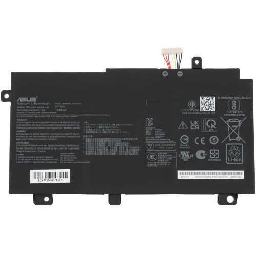 Сервисный оригинал - батарея для ноутбука ASUS B31N1726 (Версия 1, FX504GD, FX504GE, FX504GM, FX80GM, FX80GD) 11.4V 4212mAh 48Wh Black (0B200-03270200)