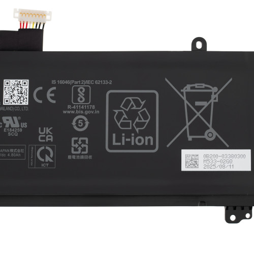 Сервісний оригінал -батарея для ноутбука ASUS C41N1837 (Zephyrus: GA502DU, GA502GU, GU502GU, GU502DU, GU502GV) 15.4V 4940mAh 76Wh Black (0B200-03380300)