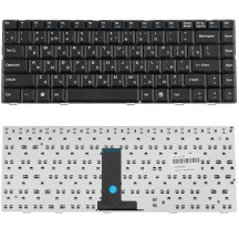 Клавіатура для ноутбука ASUS (F80, F83, X82, X88 Lamborghini VX2, BENQ: R45, R47) rus, black