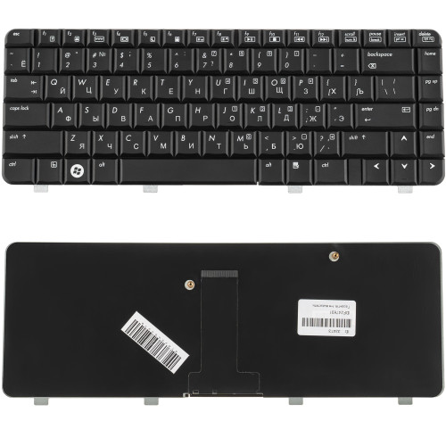 Клавіатура для ноутбука HP (Compaq: 500, 520) rus, black