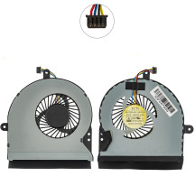оригінальний вентилятор для ноутбука ASUS G751JM (GPU FAN), G751JL, DC 5V 0.5A, 4pin (BRUSHLESS DFS561405PL0T) (Кулер)