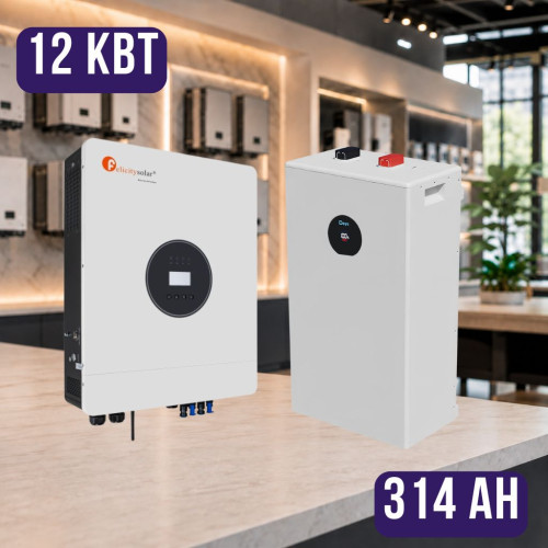 Комплект автономного енергоживлення: Felicity IVEM12048-II 12 кВт 48 В + Deye SE-F16-С 51.2V 314 Аh