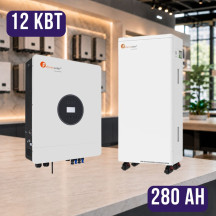Комплект автономного енергоживлення: Felicity IVEM12048-II 12 кВт 48 В+ Felicity FLA48280 51.2V 280Ah