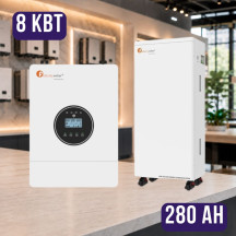 Комплект автономного енергоживлення: Felicity IVEM8048-II 8 кВт 48 В+ Felicity FLA48280 51.2V 280Ah