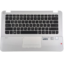 Б.У Верхняя крышка с клавиатурой для ноутбука HP ( ENVY 14-3000), silver