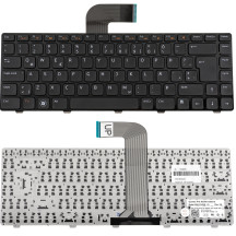 б/в. Клавіатура для ноутбука DELL (Inspiron: 14z) eng, black, без фрейма,без підсвічування клавіш