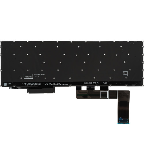 Клавиатура для ноутбука LENOVO (Legion: 5-16IAX10 series), ukr, black, без фрейма, подсветка клавиш