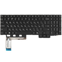 Клавіатура для ноутбука LENOVO (Legion: 5-15AHP10 series), ukr, black, без фрейма, підсвічування клавіш (RGB 1) (copilot)