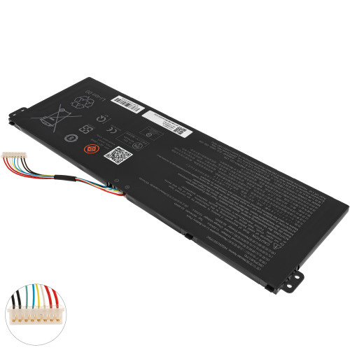 Сервісний оригінал - ноутбук для ноутбука Acer HQ24U3S1P5C (AL15-51P, AL15-52P) 11.55 4674mAh 54Wh Black (KT.CTE00.014)
