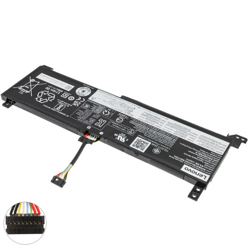 Сервісний оригінал - батарея для ноутбука LENOVO L20M2PF0 (IdeaPad 3 14ITL6, 3 15ITL6, 3 17ITL6) 7.68V 4947mAh 38Wh Black (5B11N52014)