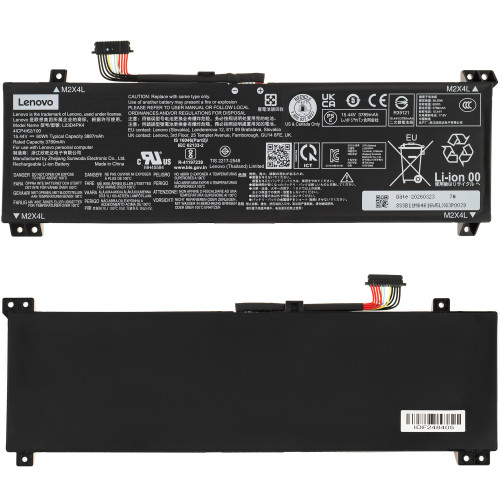 Сервісний оригінал - батарея для ноутбуку Lenovo L23D4PK4 (LOQ 15IRX9) 15.44 3887mAh 60Wh Black (5B11M64610)