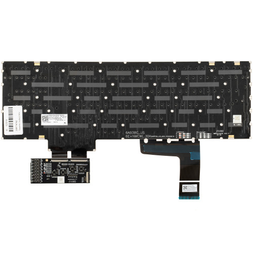 Клавиатура для ноутбука LENOVO (Legion: 9-16 series), ukr, black, без фрейма, подсветка клавиш (Per key)